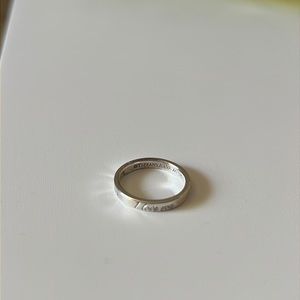 Tiffany & Co “I love you” ring